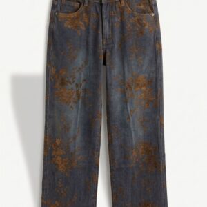 DENIM GAMBA DRITTA STAMPA FLOCK 7 DENIM GAMBA DRITTA STAMPA FLOCK - Thumbnail Image 3