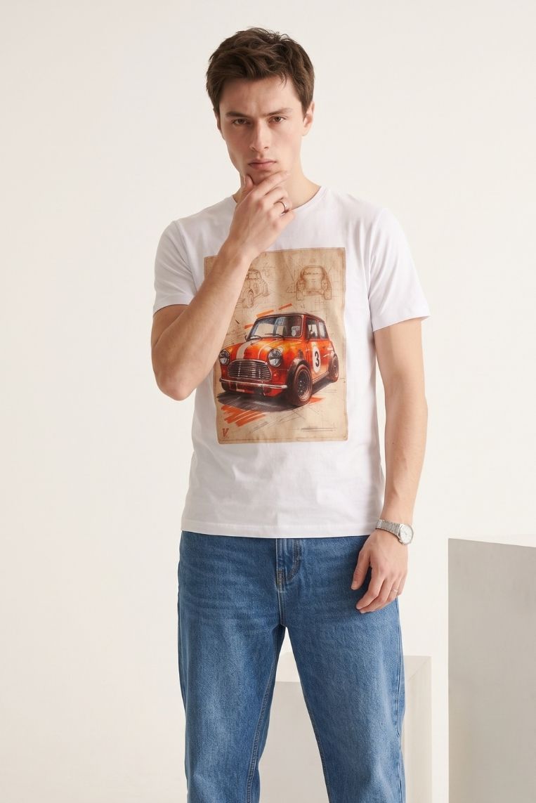 T-SHIRT GIRO PATCH MACCHINA 2 T-SHIRT GIRO PATCH MACCHINA - immagine 2