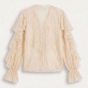 BLUSA IN PIZZO 16 BLUSA IN PIZZO - Thumbnail Image 4