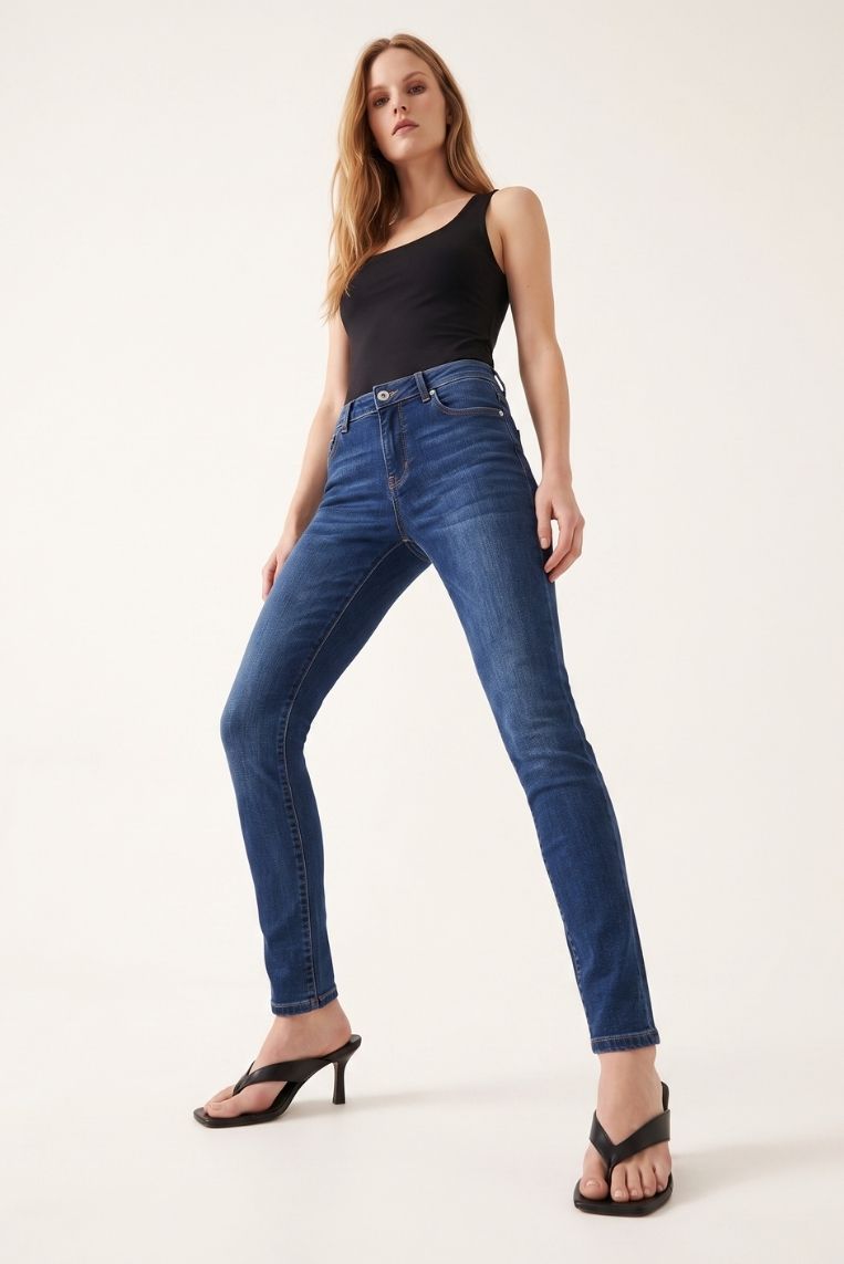 DENIM SKINNY FIT PUSH UP 2 DENIM SKINNY FIT PUSH UP - immagine 2