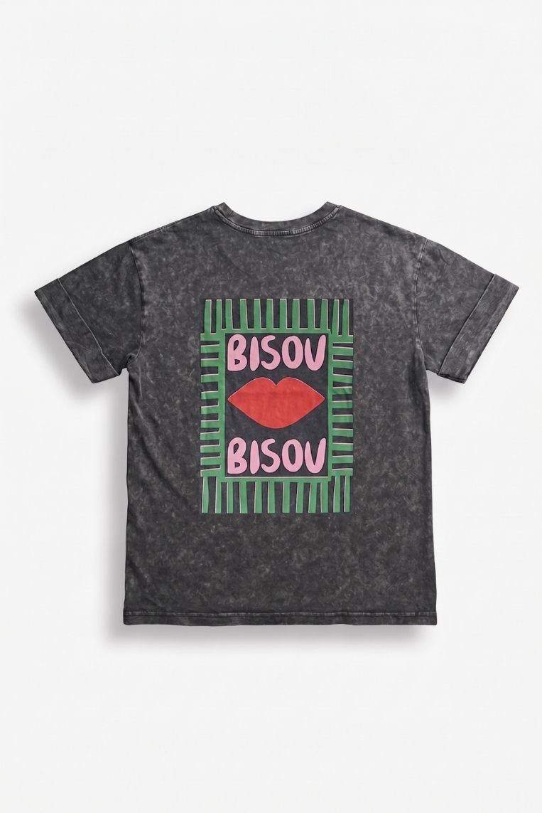 T-SHIRT STAMPA BISOU BISOU 3 T-SHIRT STAMPA BISOU BISOU - immagine 3