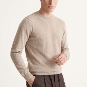 MAGLIA PUNTO RISO LAVAGGIO STONE 9 MAGLIA PUNTO RISO LAVAGGIO STONE - Thumbnail Image 1
