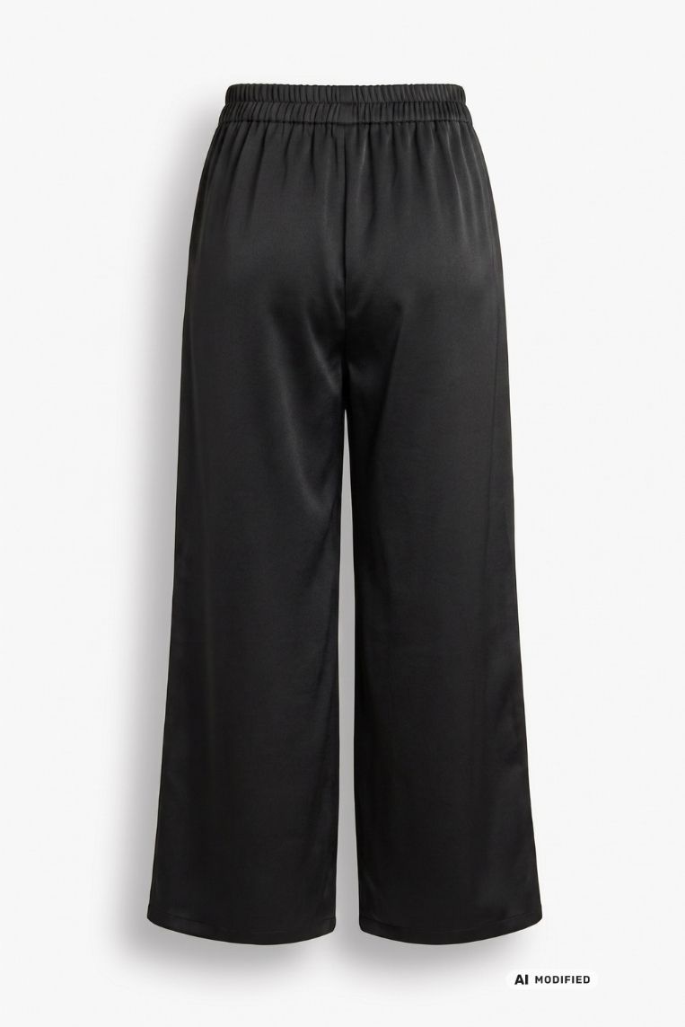 PANTALONE FLUIDO SATINATO 4 PANTALONE FLUIDO SATINATO - immagine 4