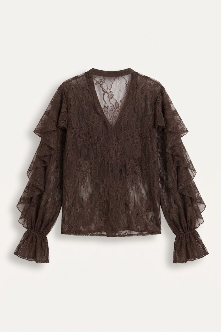 BLUSA IN PIZZO - immagine 12