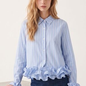 CAMICIA A RIGHE FONDO BALZE 5 CAMICIA A RIGHE FONDO BALZE - Thumbnail Image 1