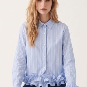 CAMICIA A RIGHE FONDO BALZE 6 CAMICIA A RIGHE FONDO BALZE - Thumbnail Image 2