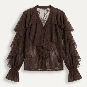 BLUSA IN PIZZO 23 BLUSA IN PIZZO - Thumbnail Image 11