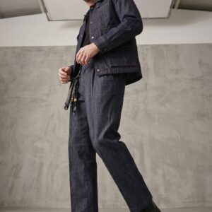 PANTALONE GABARDINA PESANTE CON ACCESSORIO 6 PANTALONE GABARDINA PESANTE CON ACCESSORIO - Thumbnail Image 2