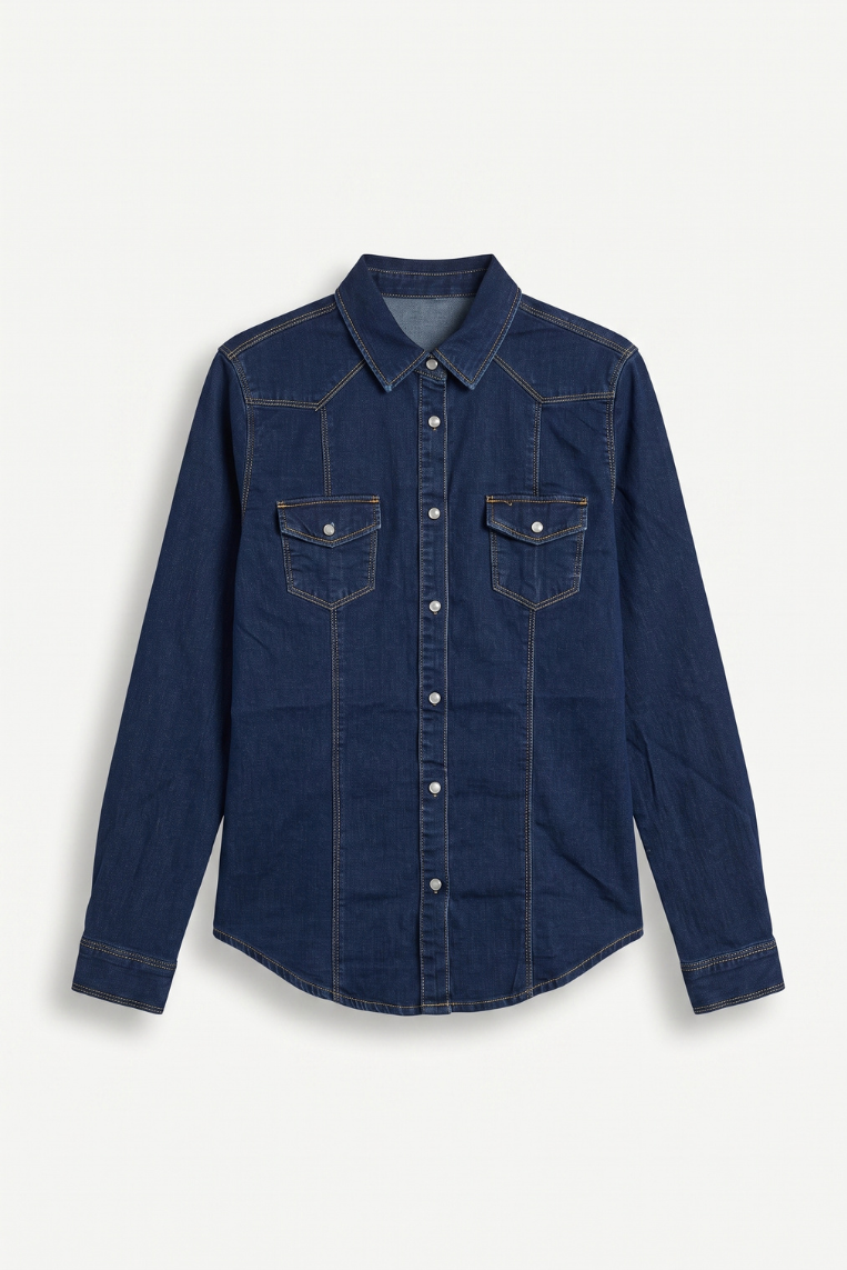 CAMICIA IN DENIM 2 CAMICIA IN DENIM - immagine 2