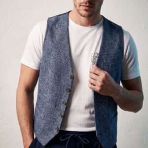 GILET PUNTO MAGLIA 6 GILET PUNTO MAGLIA - Thumbnail Image 2