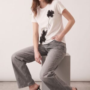 T-SHIRT FIORI TULLE 7 T-SHIRT FIORI TULLE - Thumbnail Image 1