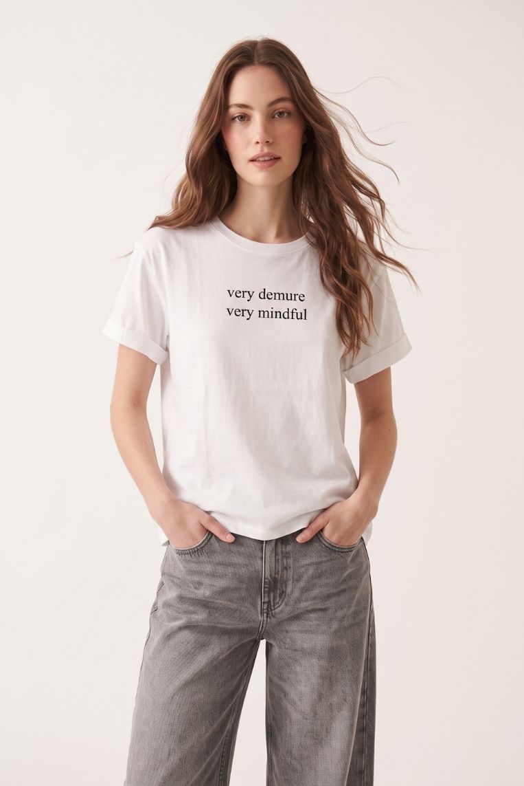 T-SHIRT STAMPA MINDFUL