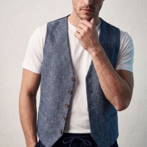 GILET PUNTO MAGLIA 5 GILET PUNTO MAGLIA - Thumbnail Image 1