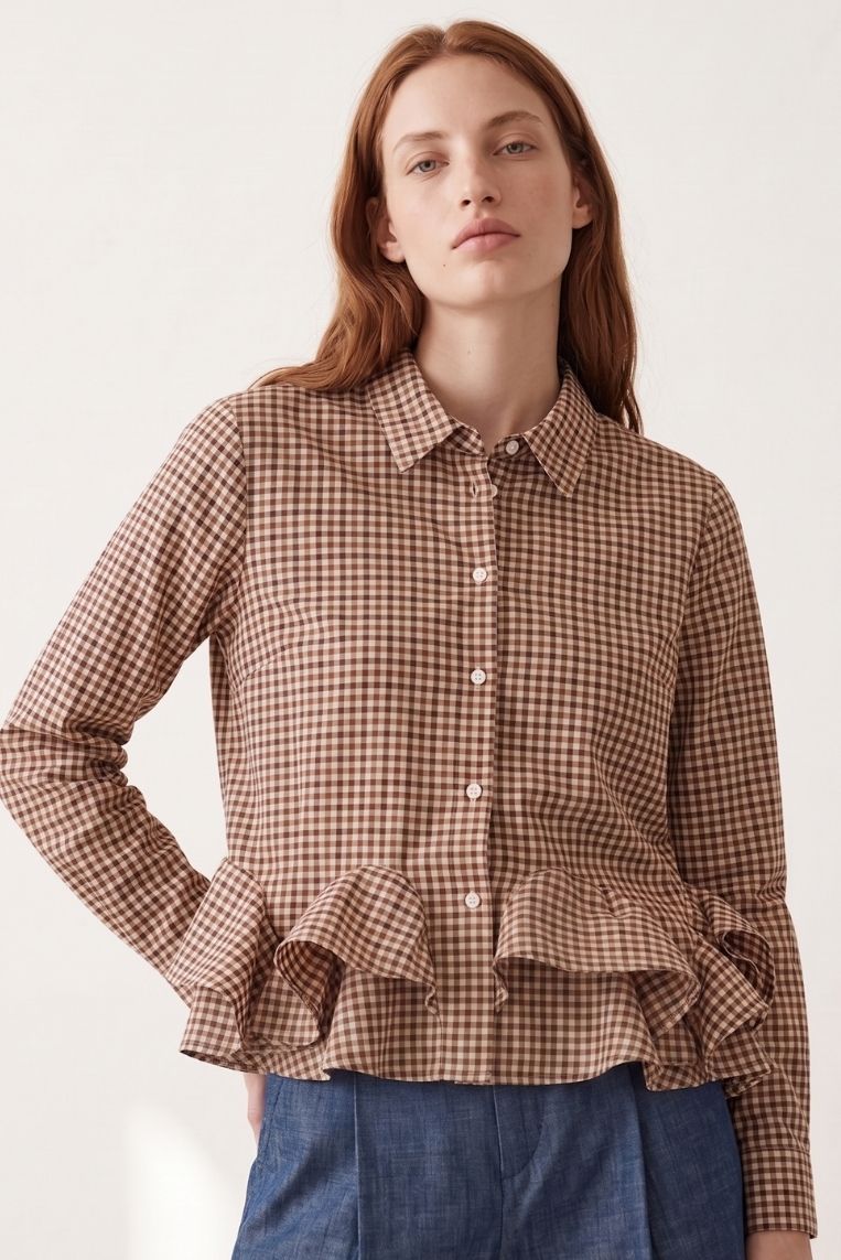 CAMICIA QUADRATINI FONDO BALZA - immagine 2