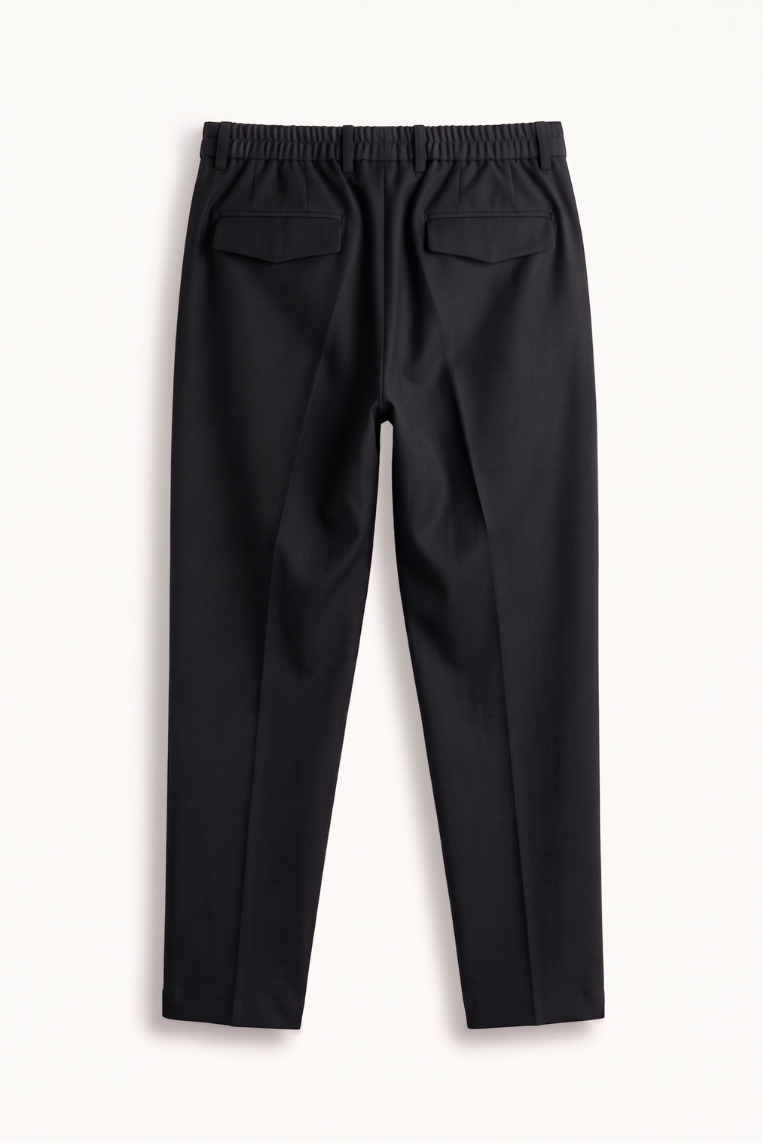 PANTALONE FRESCO LANA LACCIO PINCES 10 PANTALONE FRESCO LANA LACCIO PINCES - immagine 10