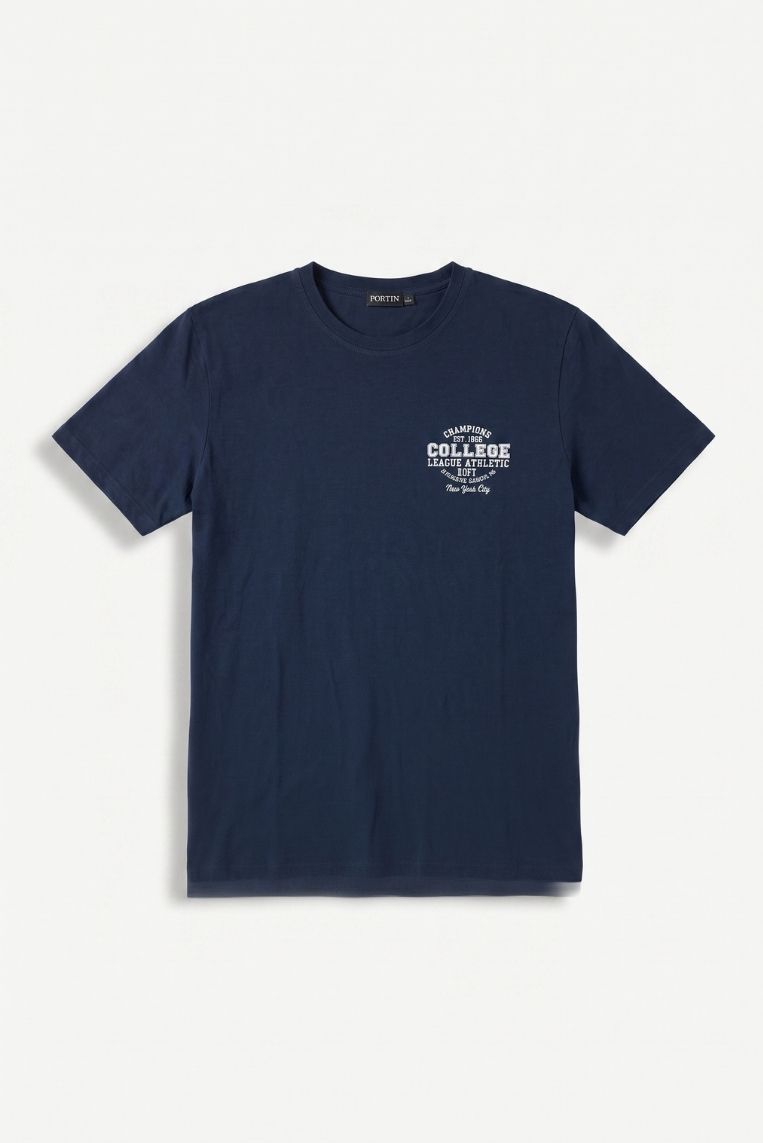 T-SHIRT STAMPA COLLEGE 3 T-SHIRT STAMPA COLLEGE - immagine 3