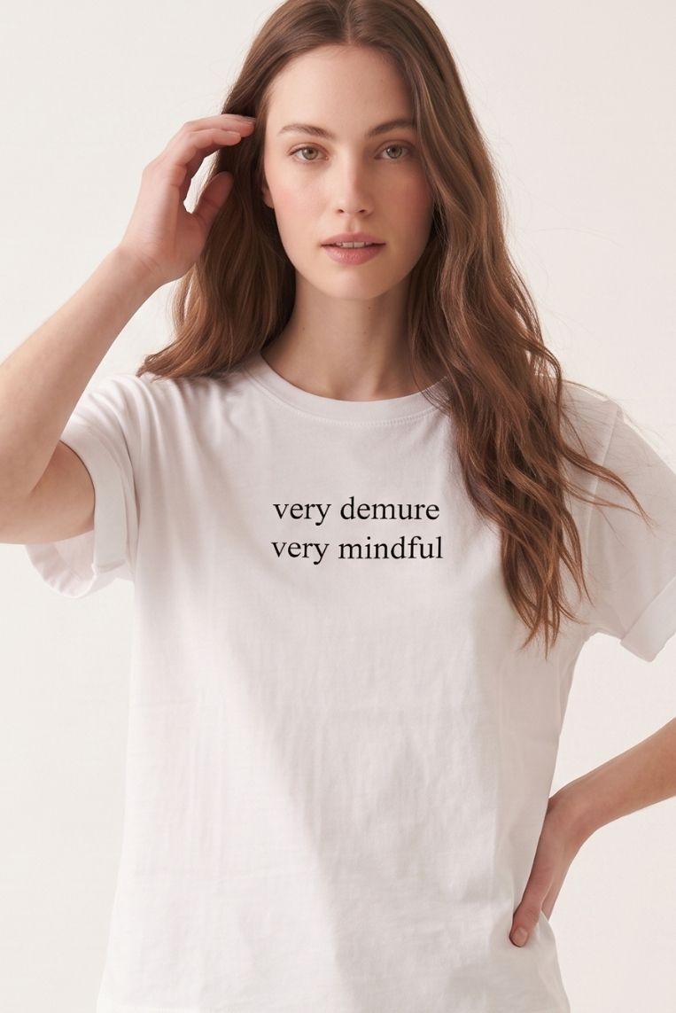 T-SHIRT STAMPA MINDFUL 2 T-SHIRT STAMPA MINDFUL - immagine 2