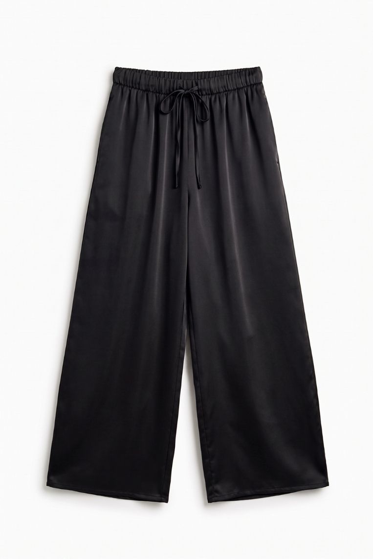 PANTALONE FLUIDO SATINATO 7 PANTALONE FLUIDO SATINATO - immagine 7