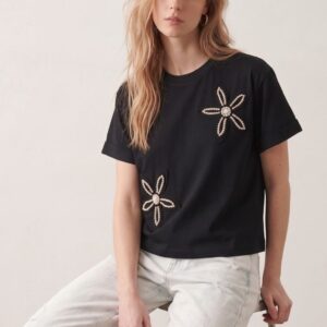 T-SHIRT FIORI STRASS 11 T-SHIRT FIORI STRASS - Thumbnail Image 5
