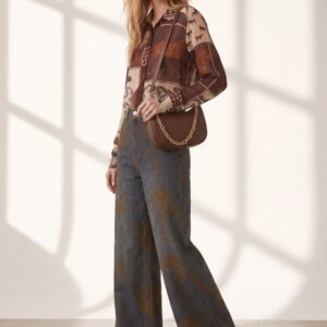 DENIM GAMBA DRITTA STAMPA FLOCK 6 DENIM GAMBA DRITTA STAMPA FLOCK - Thumbnail Image 2