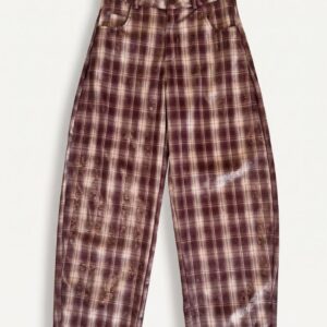 PANTALONE LUNGO STAMPA CHECK 7 PANTALONE LUNGO STAMPA CHECK - Thumbnail Image 3