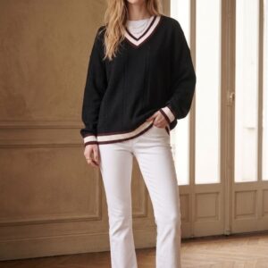 MAGLIA SCOLLO V CONTRASTO 25 MAGLIA SCOLLO V CONTRASTO - Thumbnail Image 9