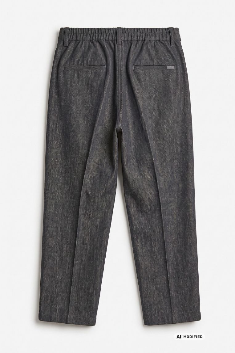 PANTALONE GABARDINA PESANTE CON ACCESSORIO - immagine 4