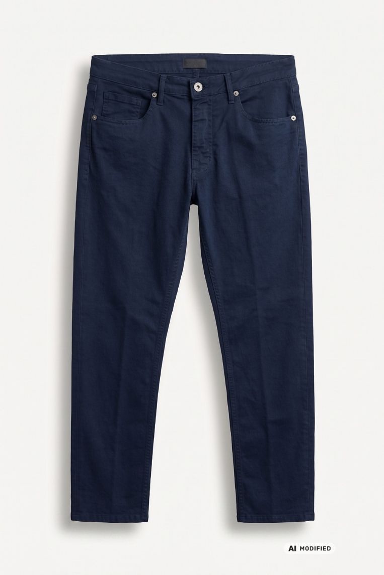 PANTALONE 5 TASCHE BASICO REGULAR FIT 3 PANTALONE 5 TASCHE BASICO REGULAR FIT - immagine 3