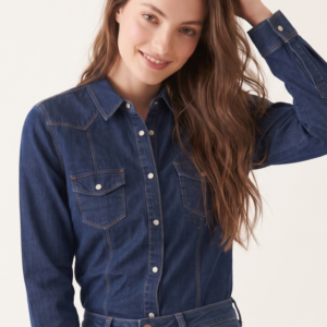 CAMICIA IN DENIM 8 CAMICIA IN DENIM - Thumbnail Image 4