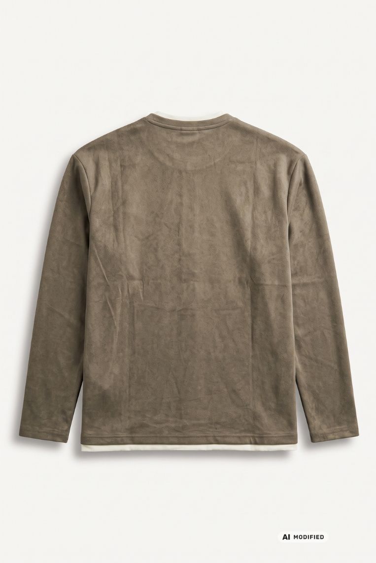 FELPA MANICHE LUNGHE SCOLLO V 12 FELPA MANICHE LUNGHE SCOLLO V - immagine 12