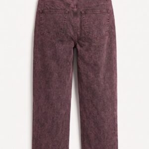DENIM GAMBA DRITTA BORDEAUX 8 DENIM GAMBA DRITTA BORDEAUX - Thumbnail Image 4