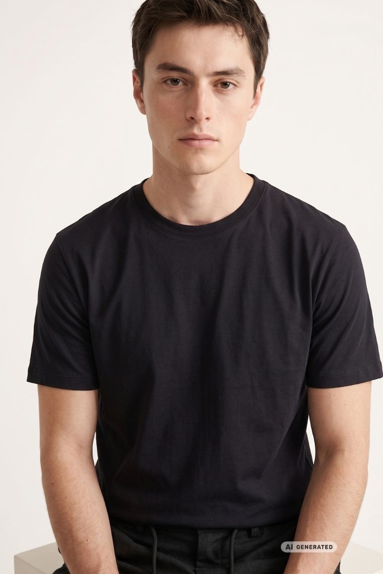 T-SHIRT GIRO COTONE BASIC