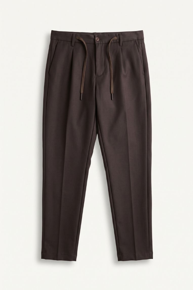 PANTALONE FRESCO LANA LACCIO PINCES 13 PANTALONE FRESCO LANA LACCIO PINCES - immagine 13