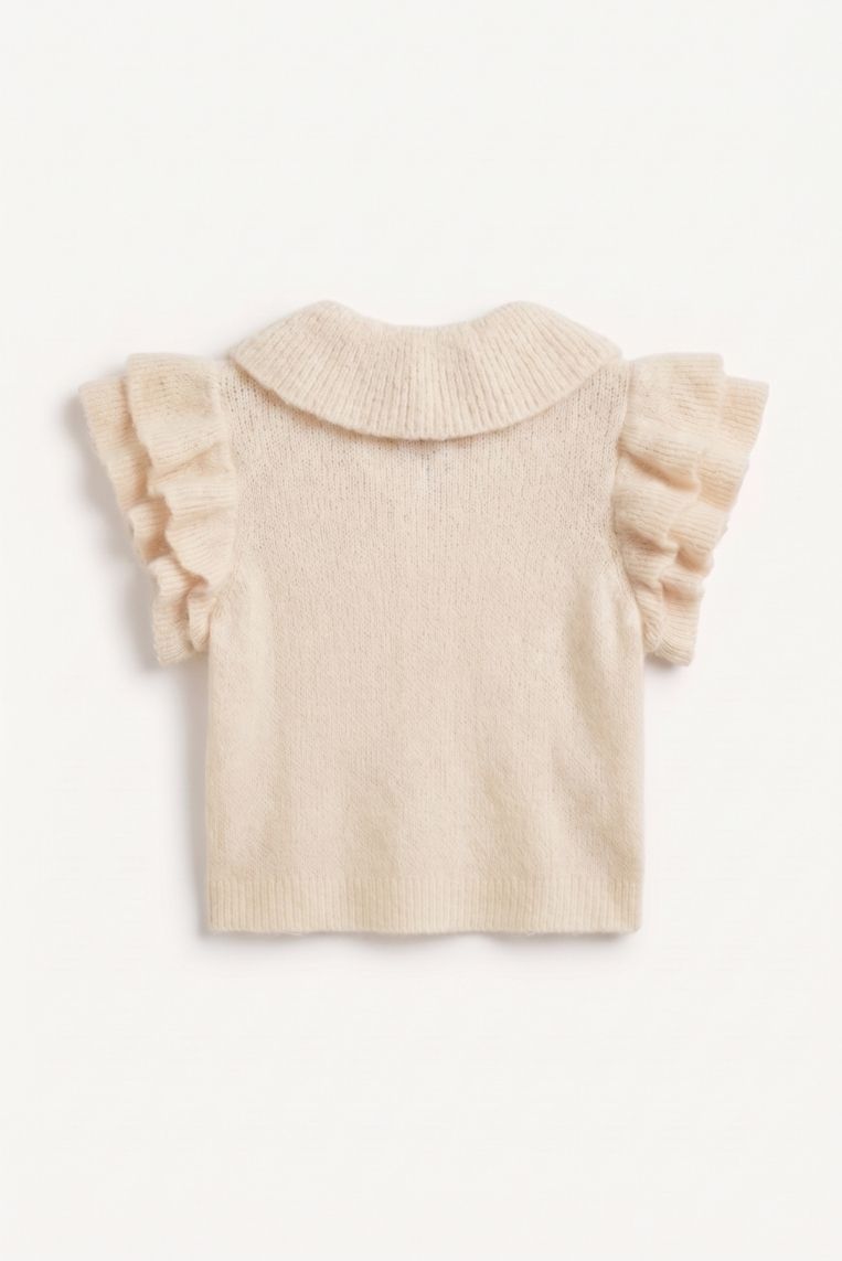 MAGLIA MANICHE CORTE COLLETTO - immagine 4