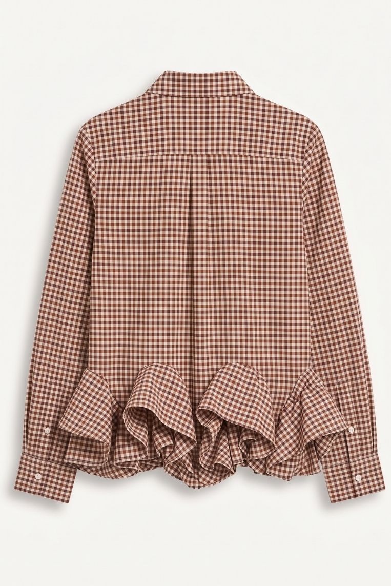 CAMICIA QUADRATINI FONDO BALZA - immagine 4