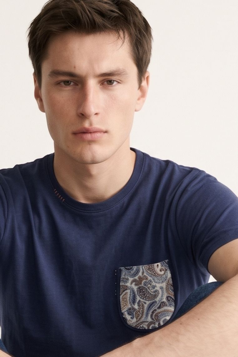 T-SHIRT GIROCOLLO TASCHINO FANTASIA