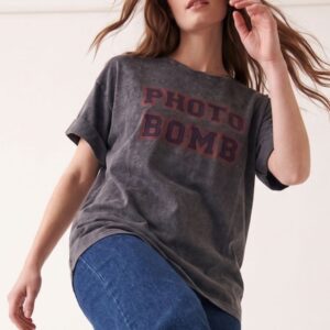 T-SHIRT STAMPA PHOTO BOMB 6 T-SHIRT STAMPA PHOTO BOMB - Thumbnail Image 2