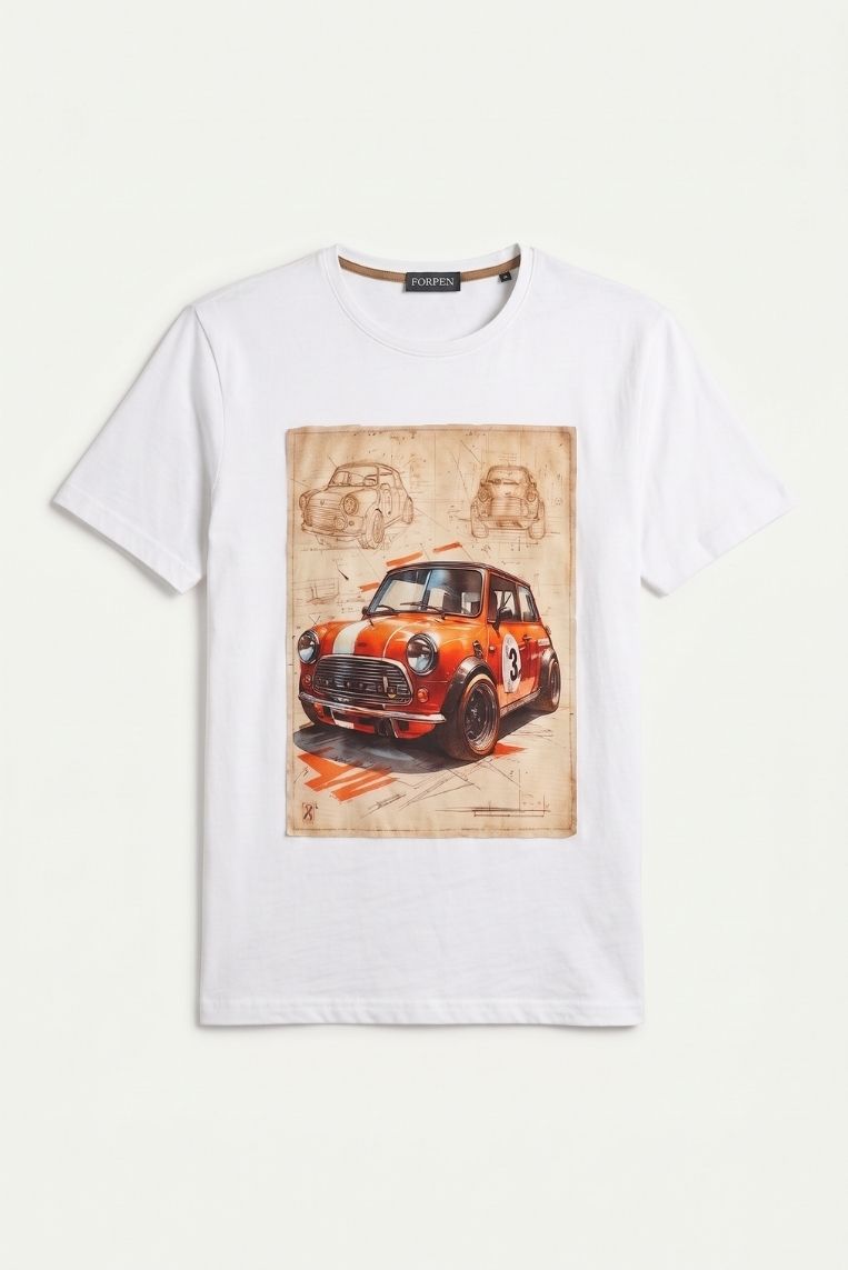 T-SHIRT GIRO PATCH MACCHINA 3 T-SHIRT GIRO PATCH MACCHINA - immagine 3
