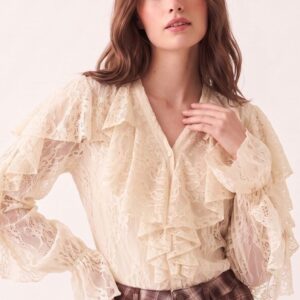 BLUSA IN PIZZO 13 BLUSA IN PIZZO - Thumbnail Image 1