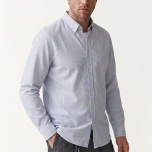 CAMICIA TAILORED BOTTON DOWN RIGHE 5 CAMICIA TAILORED BOTTON DOWN RIGHE - Thumbnail Image 1