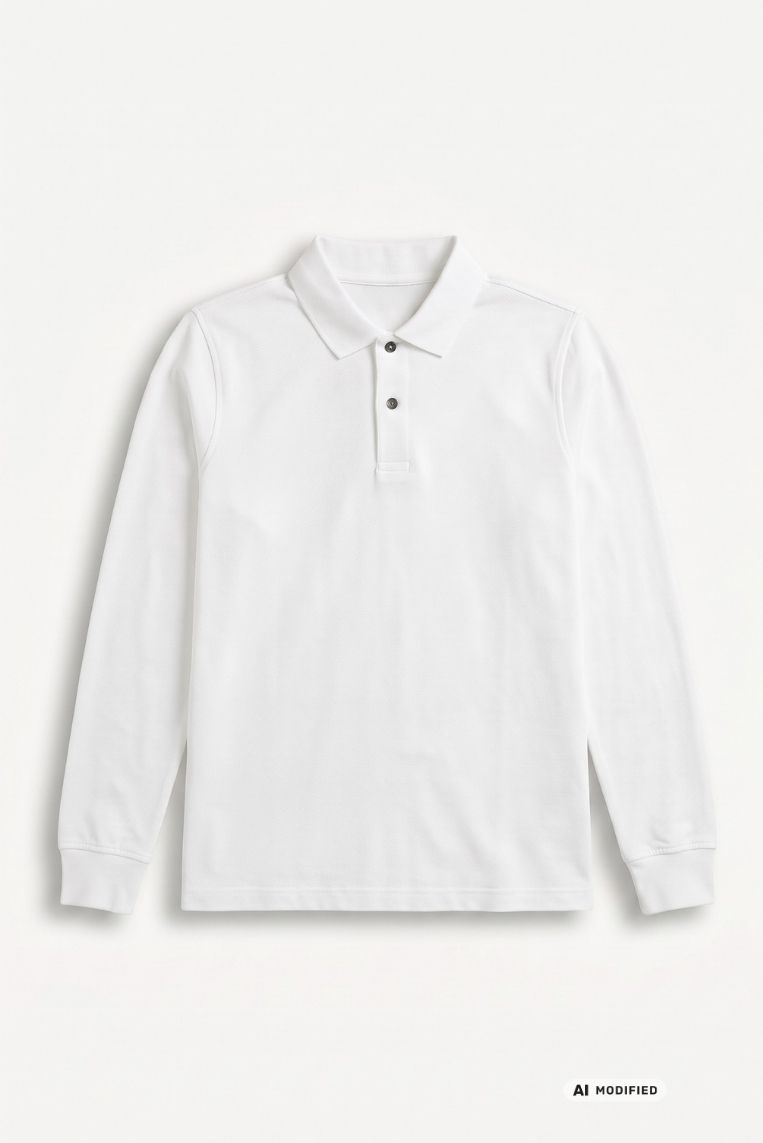 POLO MANICHE LUNGHE PIQUET 4 POLO MANICHE LUNGHE PIQUET - immagine 4