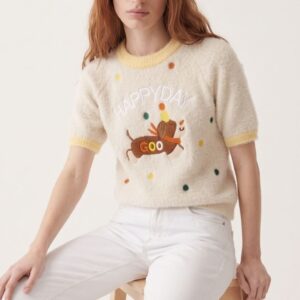 MAGLIA GIRO MANICHE CORTE HAPPY DAY 6 MAGLIA GIRO MANICHE CORTE HAPPY DAY - Thumbnail Image 2