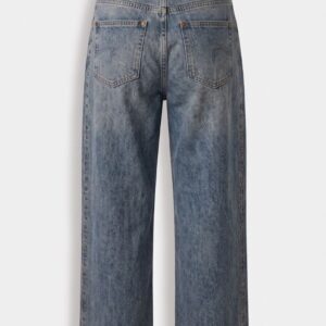 DENIM GAMBA DRITTA BORCHIE LATERALI 8 DENIM GAMBA DRITTA BORCHIE LATERALI - Thumbnail Image 4