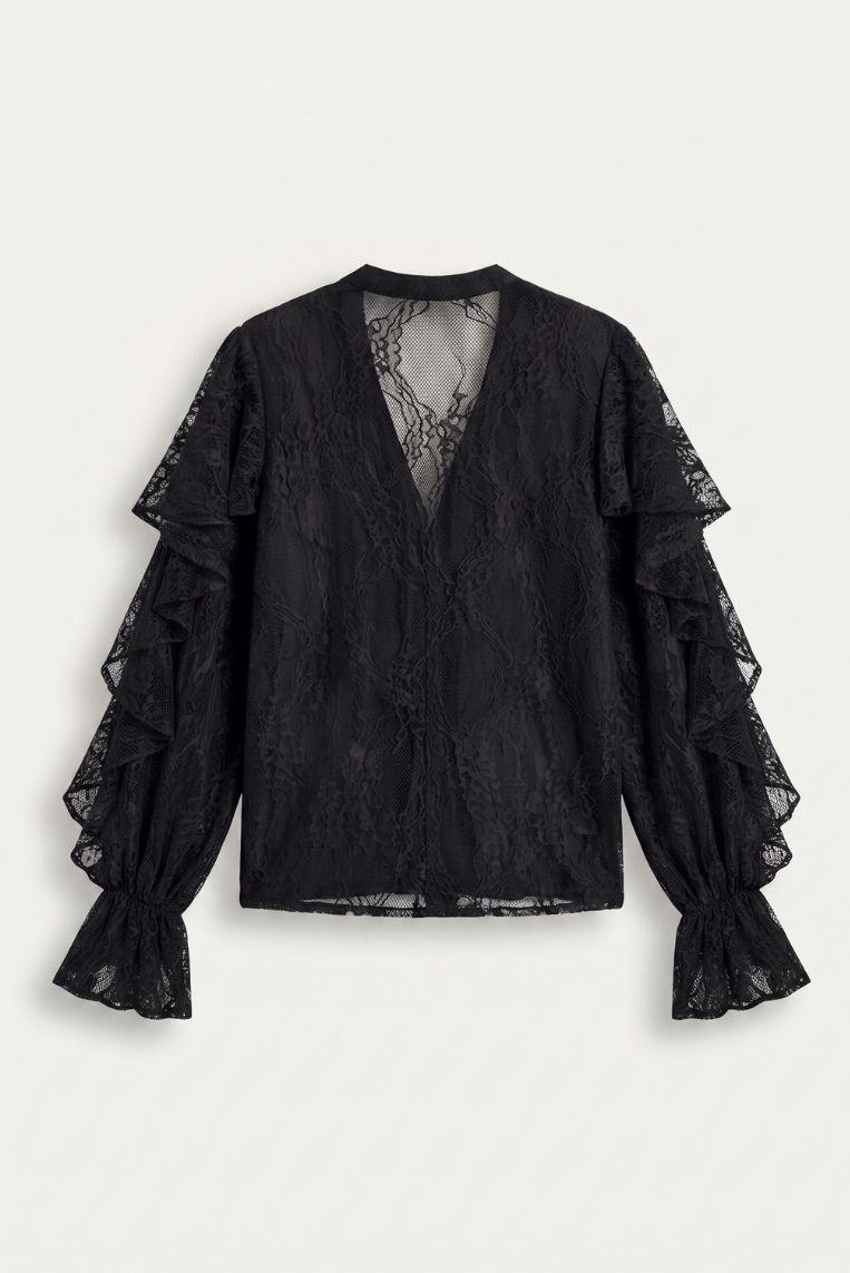BLUSA IN PIZZO - immagine 8