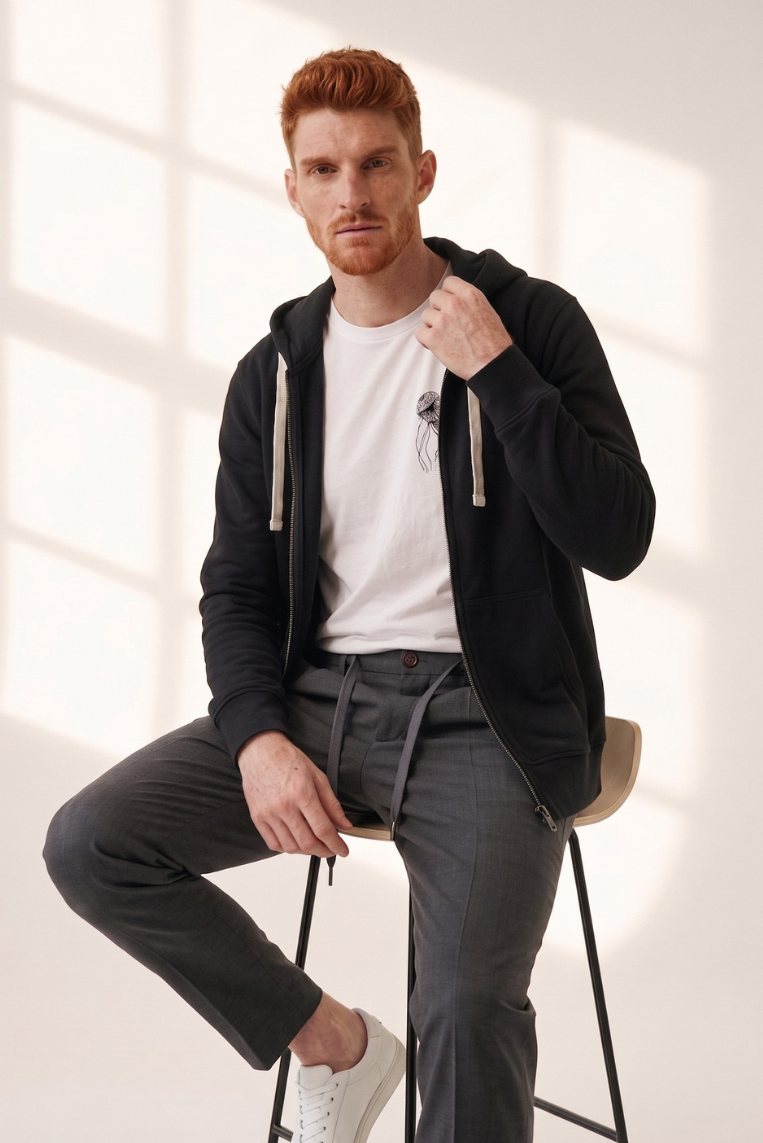 FELPA CAPPUCCIO FULL ZIP 6 FELPA CAPPUCCIO FULL ZIP - immagine 6
