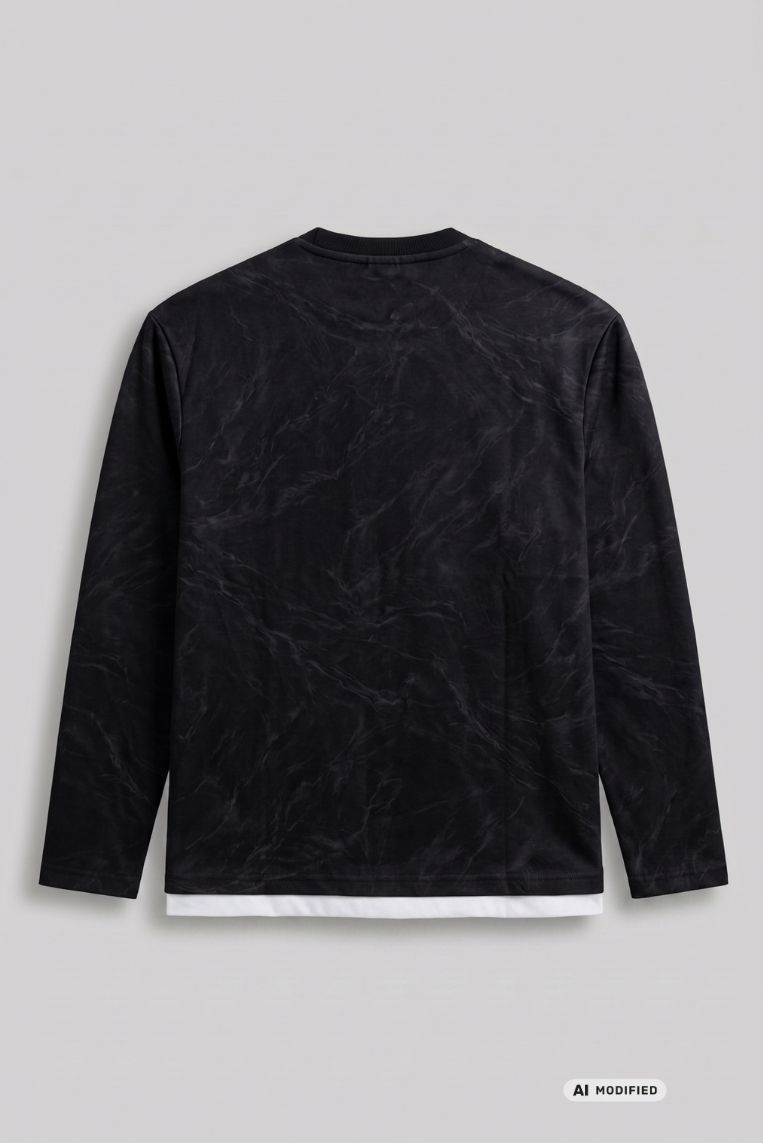 FELPA MANICHE LUNGHE SCOLLO V 8 FELPA MANICHE LUNGHE SCOLLO V - immagine 8