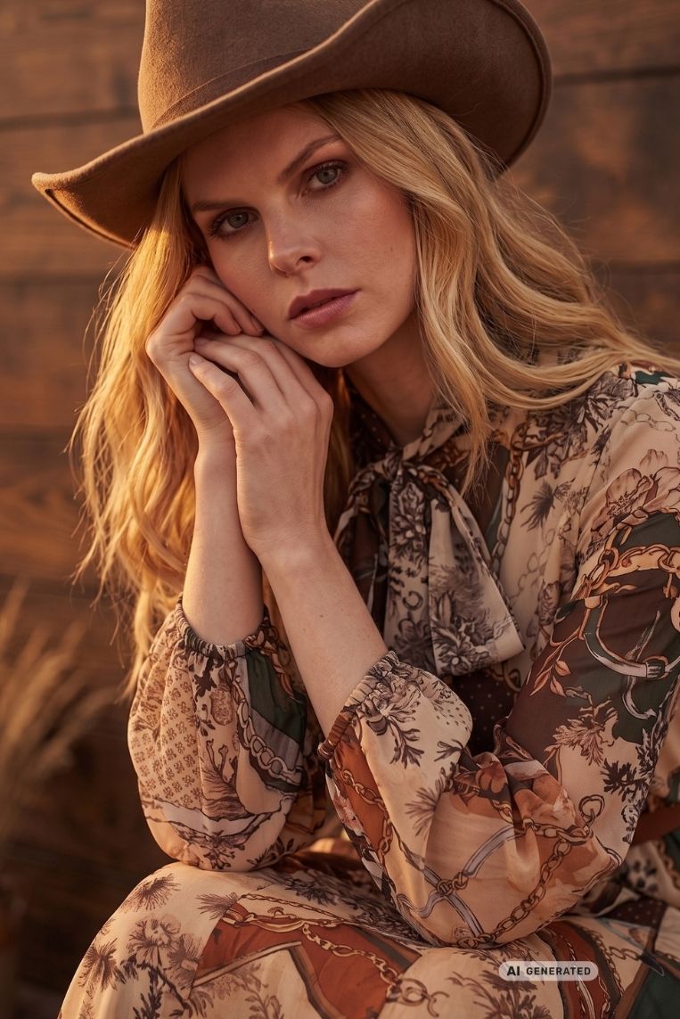 ABITO LUNGO STAMPA CAVALLI - immagine 2