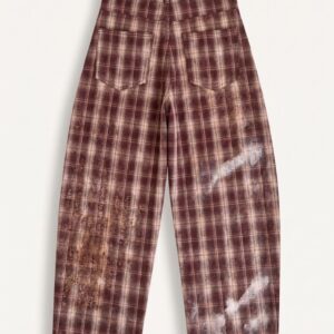 PANTALONE LUNGO STAMPA CHECK 8 PANTALONE LUNGO STAMPA CHECK - Thumbnail Image 4