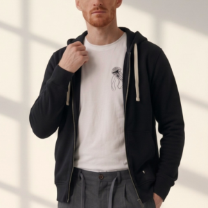 FELPA CAPPUCCIO FULL ZIP 13 FELPA CAPPUCCIO FULL ZIP - Thumbnail Image 5