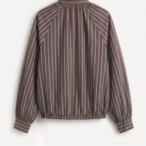 CAMICIA A RIGHE FONDO ELASTICO 8 CAMICIA A RIGHE FONDO ELASTICO - Thumbnail Image 4